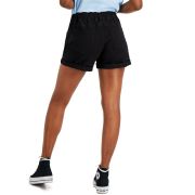 Dollhouse Juniors’ Women’s Pull On Cuffed Hems Jogger Shorts Black XS B4HP