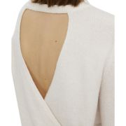 Vero Moda Women’s O-Neck Wrap Sweater Birch L B4HP