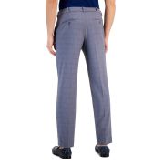 Perry Ellis Men’s Modern-Fit Stretch Resolution Dress Pants Dark Gray B4HP