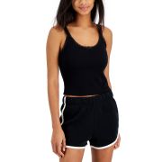 Hippie Rose Juniors’ Lace-Trim Tank Top B4HP