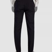 Lauren Ralph Lauren Men’s Classic-Fit Black Stretch Solid Tuxedo Pants B4HP $190