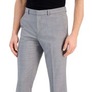 Perry Ellis Portfolio Men’s Slim-Fit Tonal Windowpane Dress Pants B4HP