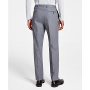 Michael Kors Men’s Classic Fit Fall Pattern Pants Light Grey 33×32 B4HP