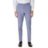 Tommy Hilfiger Men's Modern-Fit TH Flex Stretch Chambray Pant Navy B4HP $135