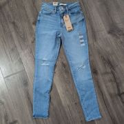 Levi’s 721 High-Rise Skinny Jeans Azure Glow 28 X 30 B4HP