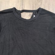 Hippie Rose Juniors’ Cutout-Back Knit Top Black B4HP