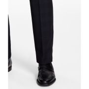 Calvin Klein Men’s Slim-Fit Wool-Blend Stretch Suit Pants Black/Blue B4HP $190