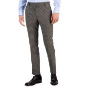 Tommy Hilfiger Men’s Modern-Fit Stretch Performance Pants Brown B4HP