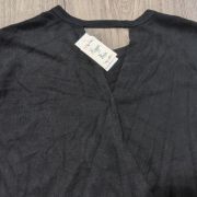 Hippie Rose Juniors’ Cutout-Back Knit Top Black B4HP
