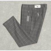 Michael Kors Men’s Modern Fit Wool-Blend Plaid Suit Pants Grey B4HP $190