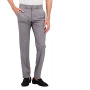 Perry Ellis Portfolio Men’s Slim-Fit Stretch Pants Dark Gray B4HP