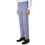 Tommy Hilfiger Men’s Modern-Fit TH Flex Stretch Chambray Pant Navy B4HP $135