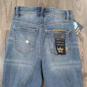 Indigo Rein Junior’s Super High Rise Ripped Skinny Fit Jeans Size 0 Waist 24×28