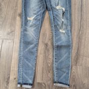 Indigo Rein Junior’s Super High Rise Ripped Skinny Fit Jeans Size 0 Waist 24×28