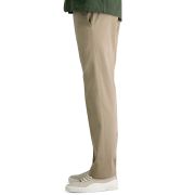 Haggar Men’s Premium Straight-Fit Stretch Flat-Front Pants Khaki 36×32 B4HP