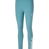 Puma Women's Athletic Graphic Full-Length Leggings Blue XS B4HP