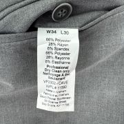 Vince Camuto Men Slim-Fit Spandex Super-Stretch Suit Pants Light Grey 34×30 B4HP