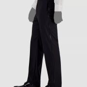 Lauren Ralph Lauren Men’s Classic-Fit Black Stretch Solid Tuxedo Pants B4HP $190