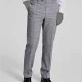 Lauren Ralph Lauren Men's UltraFlex Classic-Fit Wool Suit Pants Gray B4HP $190