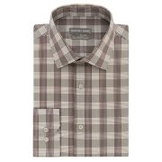 Young Mens Geoffrey Beene Slim-Fit Stretch Flex Spread-Collar Dress Shirt XS/S