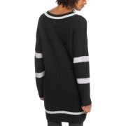 Roxy Juniors’ Rose Mood Sweater Dress Anthracite M/L B4HP NO TAGS
