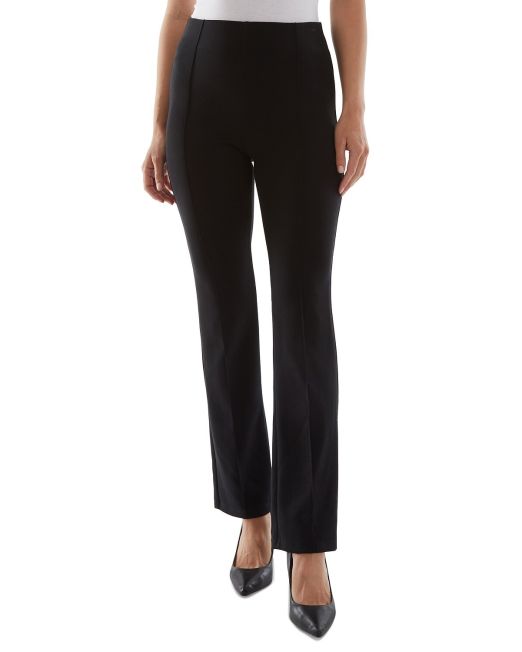 BCX Women's Juniors' Seamed Pull-On Pants Black B4HP