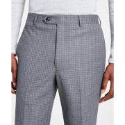 Michael Kors Men’s Classic Fit Fall Pattern Pants Light Grey 33×32 B4HP