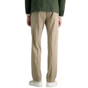 Haggar Men’s Premium Straight-Fit Stretch Flat-Front Pants Khaki 36×32 B4HP