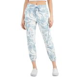 Tinseltown Juniors' Printed Utility Jogger Pants Blue XL B4HP