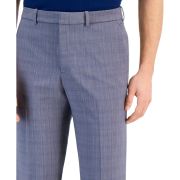 Perry Ellis Men’s Modern-Fit Stretch Resolution Dress Pants Dark Gray B4HP
