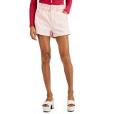Dollhouse Juniors' Paperbag-Waist Shorts Cotton Can B4HP