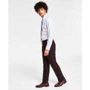 Tommy Hilfiger Men’s TH Flex Modern Fit Four-Pocket Twill Pants Burgundy B4HP