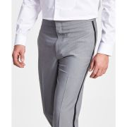 Alfani Men’s Slim-Fit Stretch Tuxedo Pants light Grey 30×32 B4HP $135