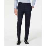 Calvin Klein Men's Slim-Fit Wool Blend Suit Separates Pants Navy B4HP $190