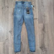 Indigo Rein Junior’s Super High Rise Ripped Skinny Fit Jeans Size 0 Waist 24×28