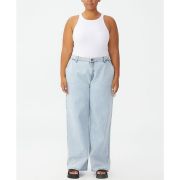 Cotton On Plus Size Trendy Carpenter Jeans Barlee Blue 16W B4HP