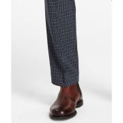 Tommy Hilfiger Men’s Modern-Fit TH Flex Stretch Patterned Pants Greyblue B4HP
