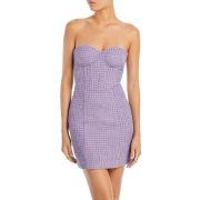 Aqua Women’s Tweed Bustier Dress B4HP $118