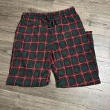 Club Room Men's Cozy Fleece Holiday Pajama Pants Green/Red XL B4HP