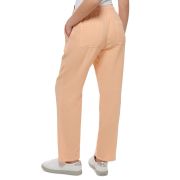 Calvin Klein Women’s Cotton Crepe Drawstring-Waist Pants Cosmos B4HP