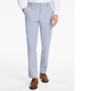 Tommy Hilfiger Men’s Modern-Fit Stretch Patterned Performance Pants Navy B4HP