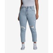 Cotton On Trendy Plus Size Taylor Mom Jeans Blue 16W B4HP