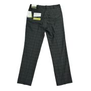 Perry Ellis Men’s Modern-Fit Stretch Solid Resolution Pants Charcoal B4HP