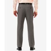 Haggar Men’s Cool 18 PRO Classic-Fit Pleated Stretch Dress Pants B4HP