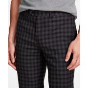 Bar III Men’s Slim-Fit Check Suit Pants Brown B4HP $175