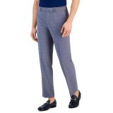 Perry Ellis Men's Modern-Fit Stretch Resolution Dress Pants Dark Gray B4HP
