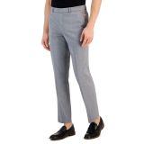 Perry Ellis Portfolio Men's Slim-Fit Tonal Windowpane Dress Pants B4HP