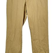 Perry Ellis Portfolio Men’s Slim Fit Cotton Chino Pant Brown 38×29 B4HP