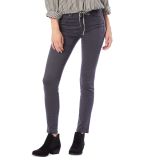 UNIONBAY Juniors' Stretchy High Waisted Skinny Pants Galaxy Grey Size 9 B4HP