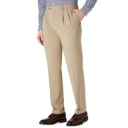 Lauren Ralph Lauren Men’s Classic-Fit Ultraflex Dress Pants Tan 36×29 B4HP